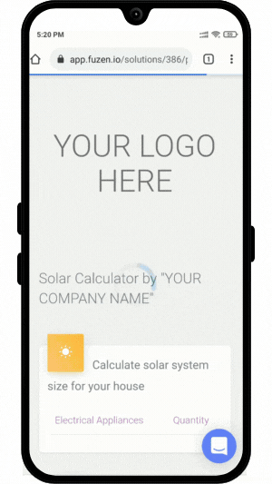 solar calculator to capture leads for sales funnel